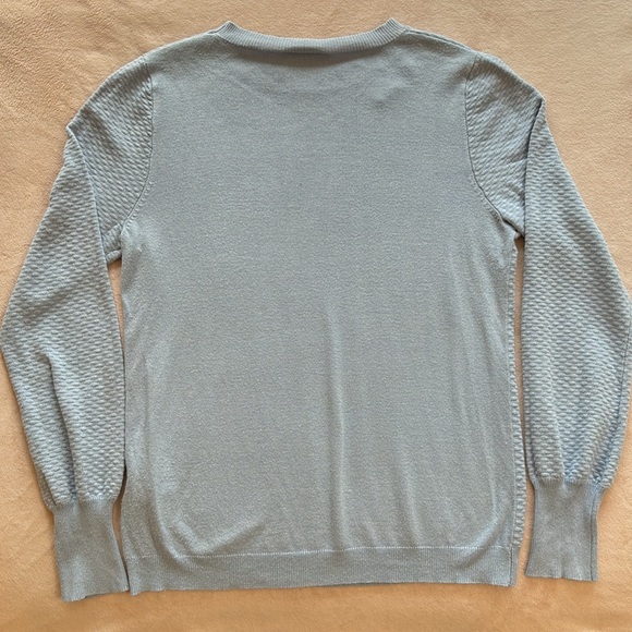 Modstrom Crewneck Sweater Periwinkle Size S - Picture 7 of 7